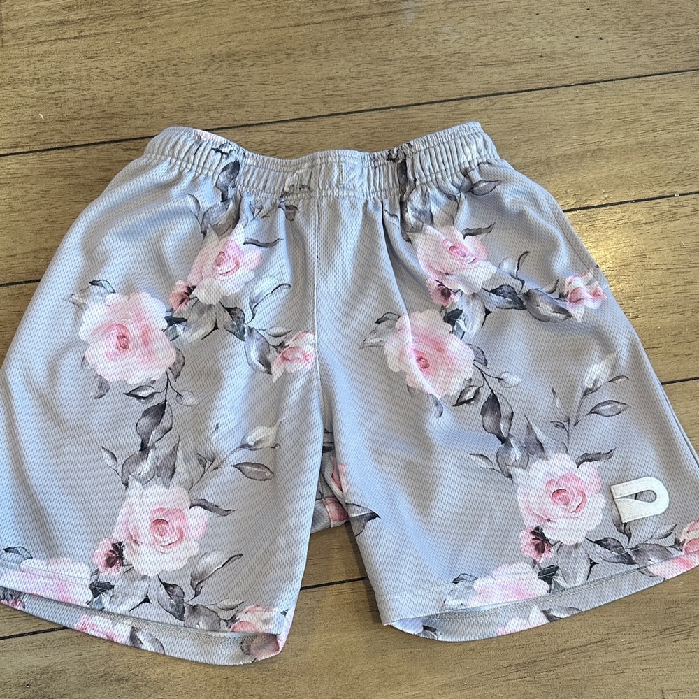 The Drip Shop - Floral Kids Shorts